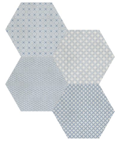 Tapestri 8.5 Denim Blend Hexagon