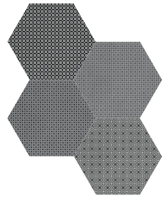 Tapestri 8.5 Silk Blend Hexagon