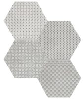 Tapestri 8.5 Wool Blend Hexagon | Qualis Ceramica | Luxury Tile and Vinyl at affordable prices