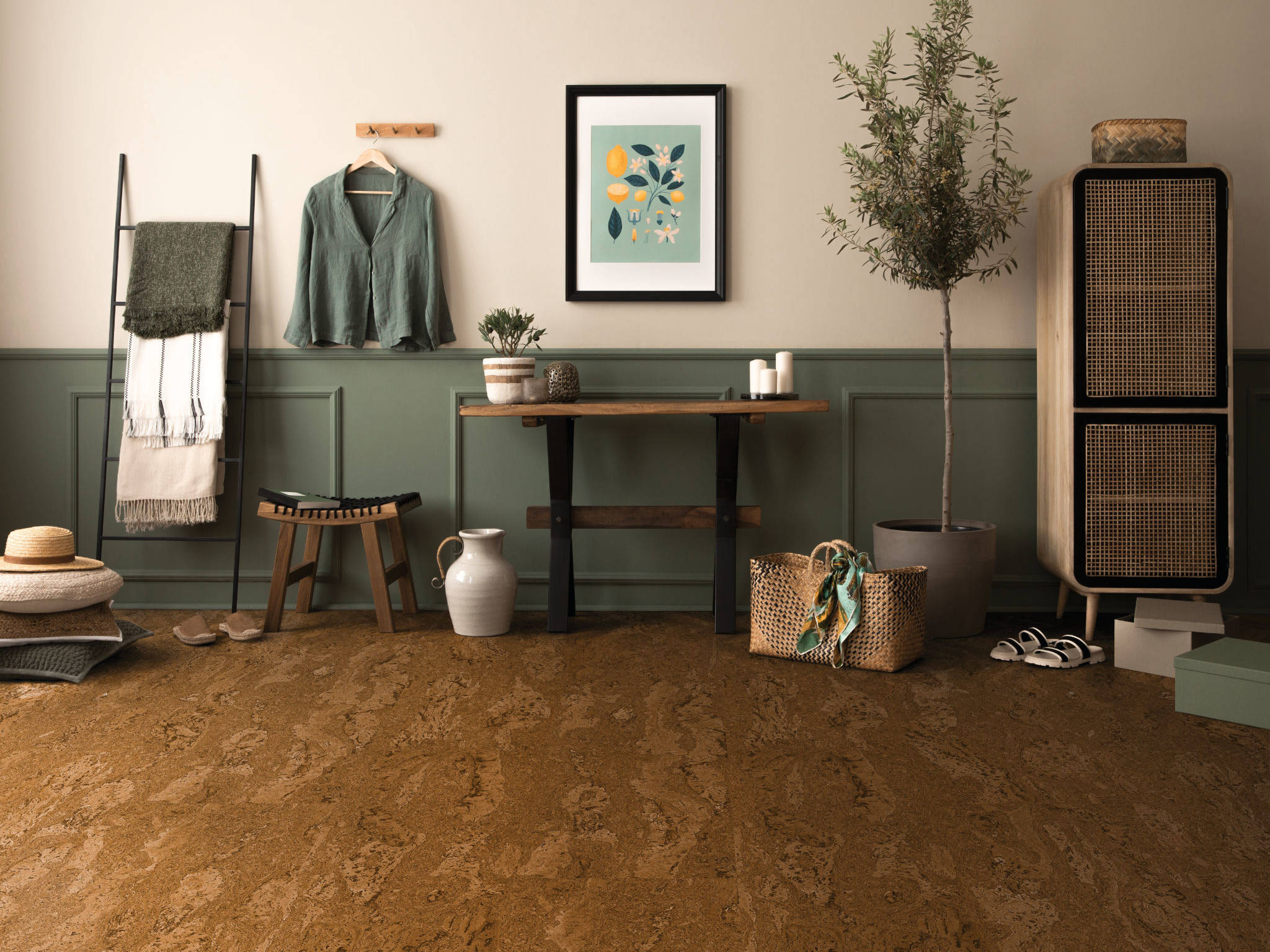 True Earth Cork Click 14 | Qualis Ceramica | Luxury Tile and Vinyl at affordable prices