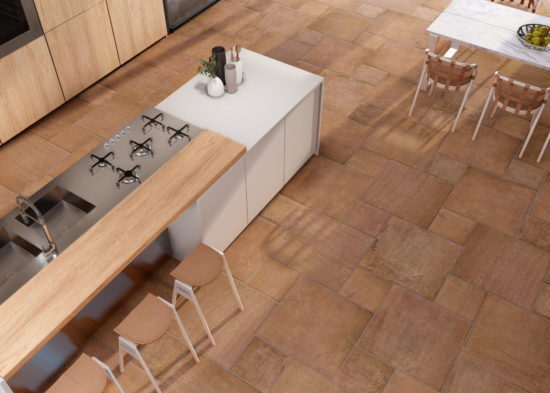 Tuscany 12x12 Mud | Qualis Ceramica | Luxury Tile and Vinyl at affordable prices