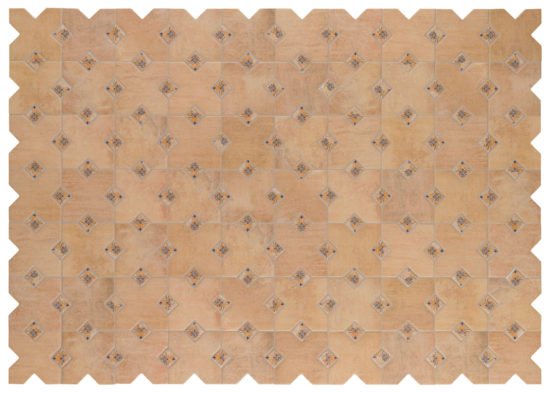Tuscany 6x6 Cross Sun | Qualis Ceramica | Luxury Tile and Vinyl at affordable prices