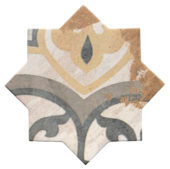 Tuscany 6x6 Star Castle | Qualis Ceramica | Luxury Tile and Vinyl at affordable prices