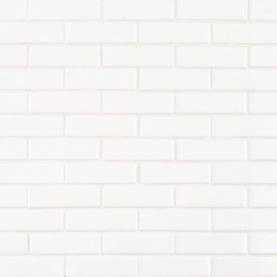 Offset Daisy 1x3 Brick Porcelain Mosaic | Qualis Ceramica | Luxury Tile and Vinyl at affordable prices