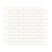 Offset Daisy 1x3 Brick Porcelain Mosaic | Qualis Ceramica | Luxury Tile and Vinyl at affordable prices