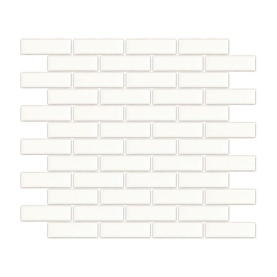 Offset Daisy 1x3 Brick Porcelain Mosaic | Qualis Ceramica | Luxury Tile and Vinyl at affordable prices