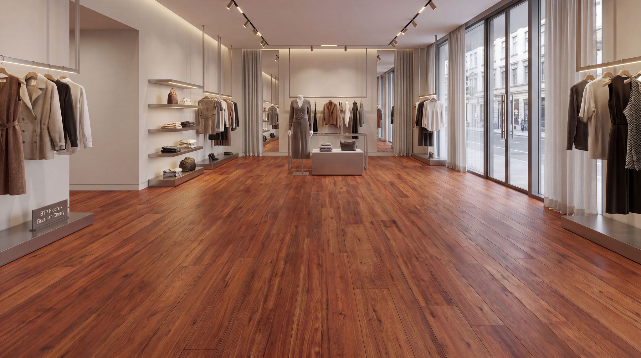 Brazilian Ecowood Cherry 1 | Qualis Ceramica | Luxury Tile and Vinyl at affordable prices