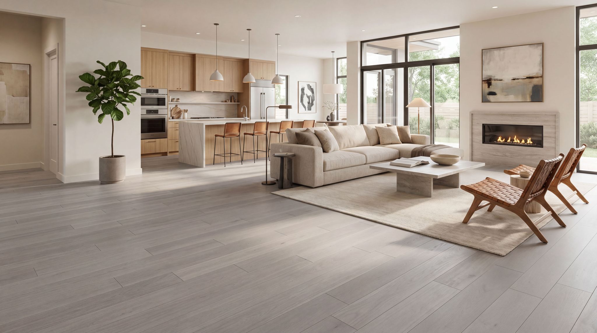 Brazilian Ecowood Light Grey 0 | Qualis Ceramica | Luxury Tile and Vinyl at affordable prices