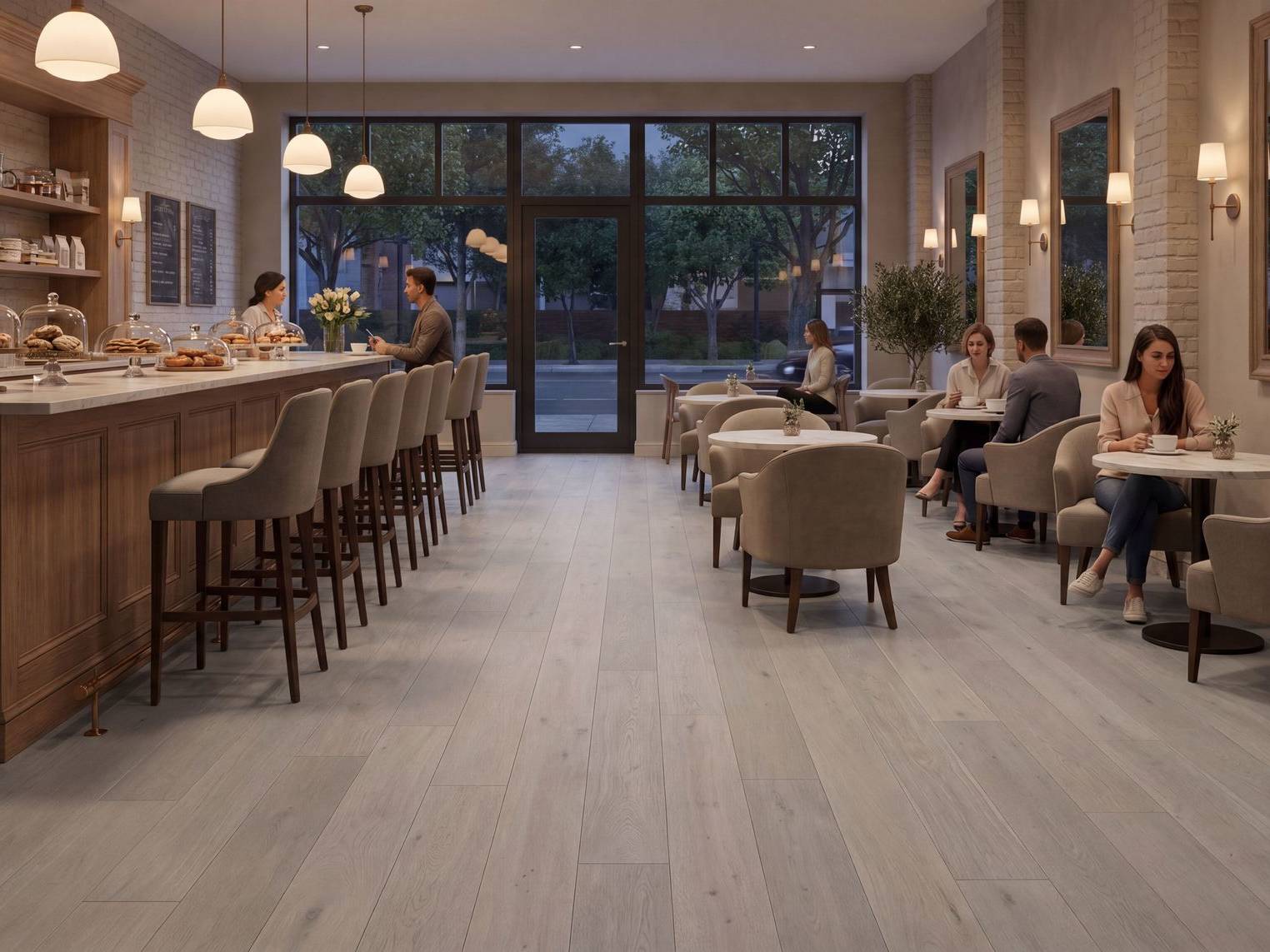 Brazilian Ecowood Light Grey 2 | Qualis Ceramica | Luxury Tile and Vinyl at affordable prices