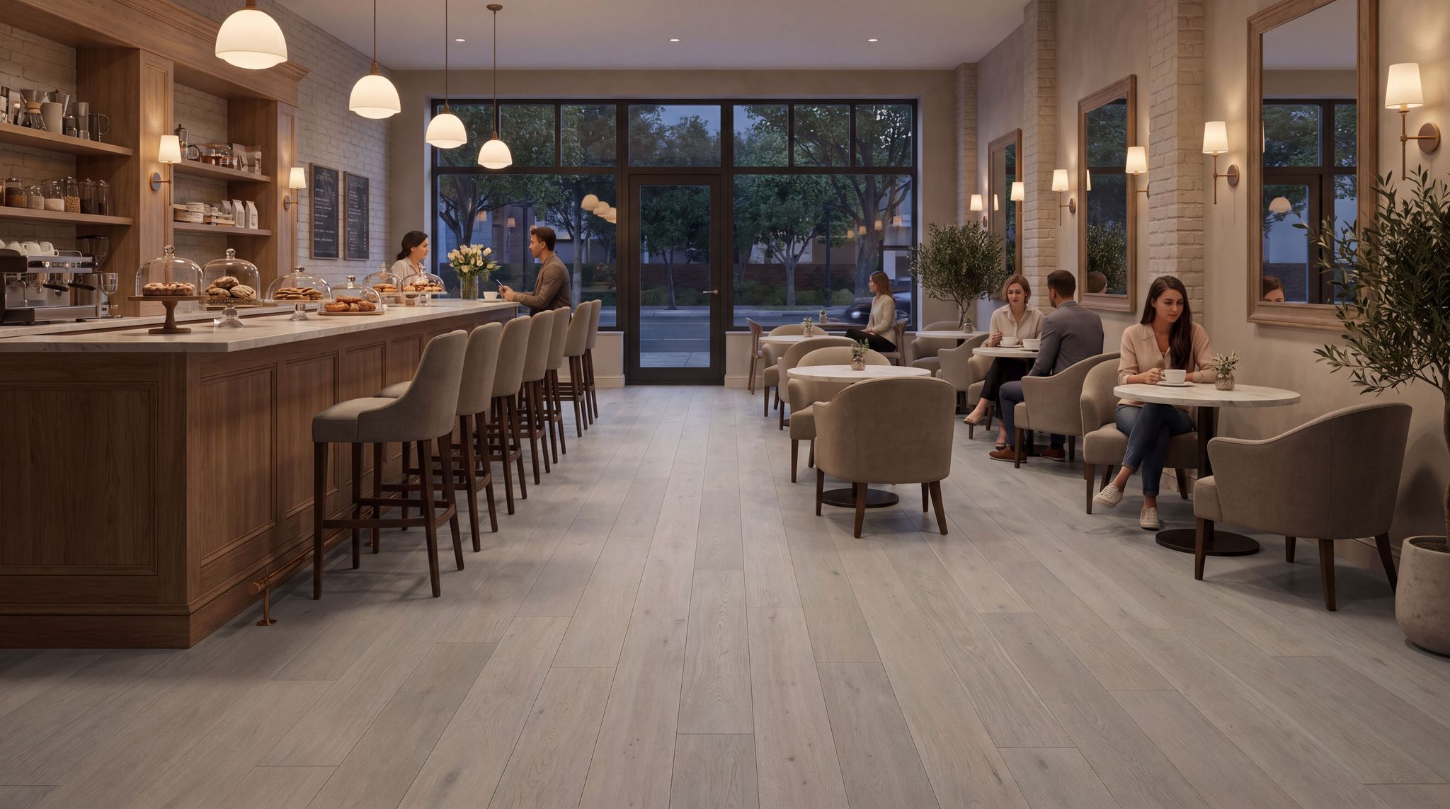 Brazilian Ecowood Light Grey 2 | Qualis Ceramica | Luxury Tile and Vinyl at affordable prices