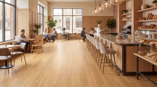 Brazilian Ecowood Oak Sunlight 5" Matte | Qualis Ceramica | Luxury Tile and Vinyl at affordable prices