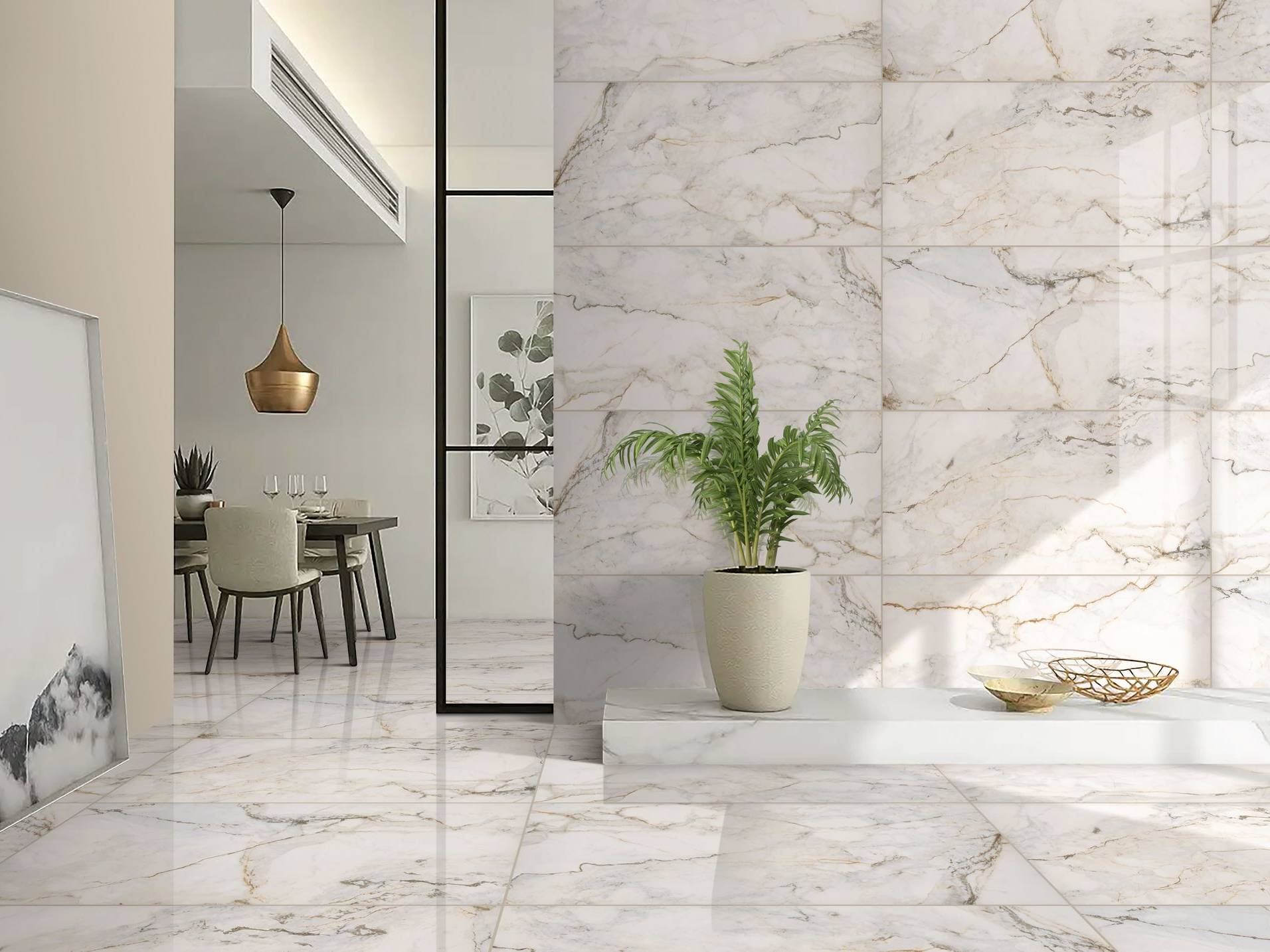 Perfect Calacatta | Qualis Ceramica | Luxury Tile and Vinyl at affordable prices