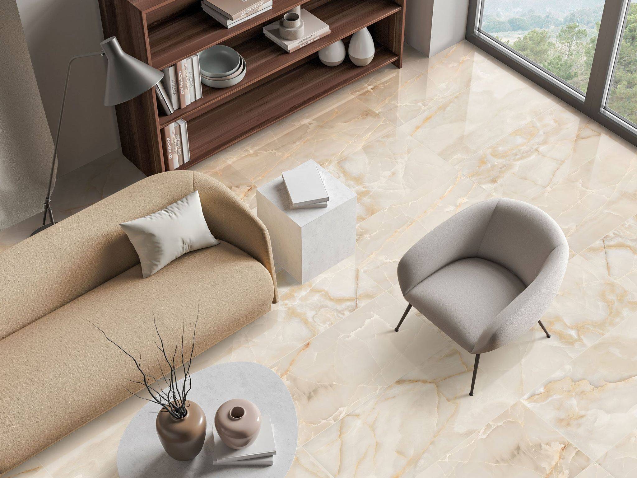 Romance Beige2 | Qualis Ceramica | Luxury Tile and Vinyl at affordable prices