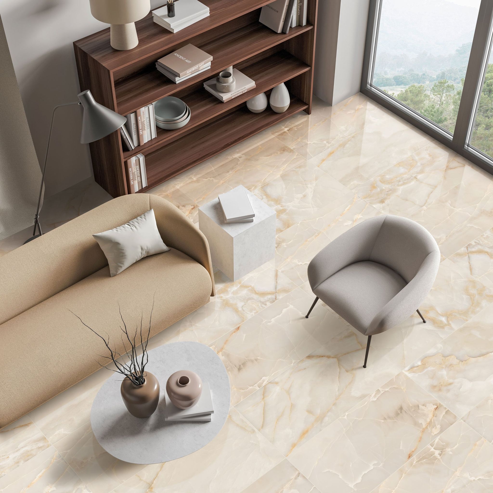Romance Beige2 | Qualis Ceramica | Luxury Tile and Vinyl at affordable prices