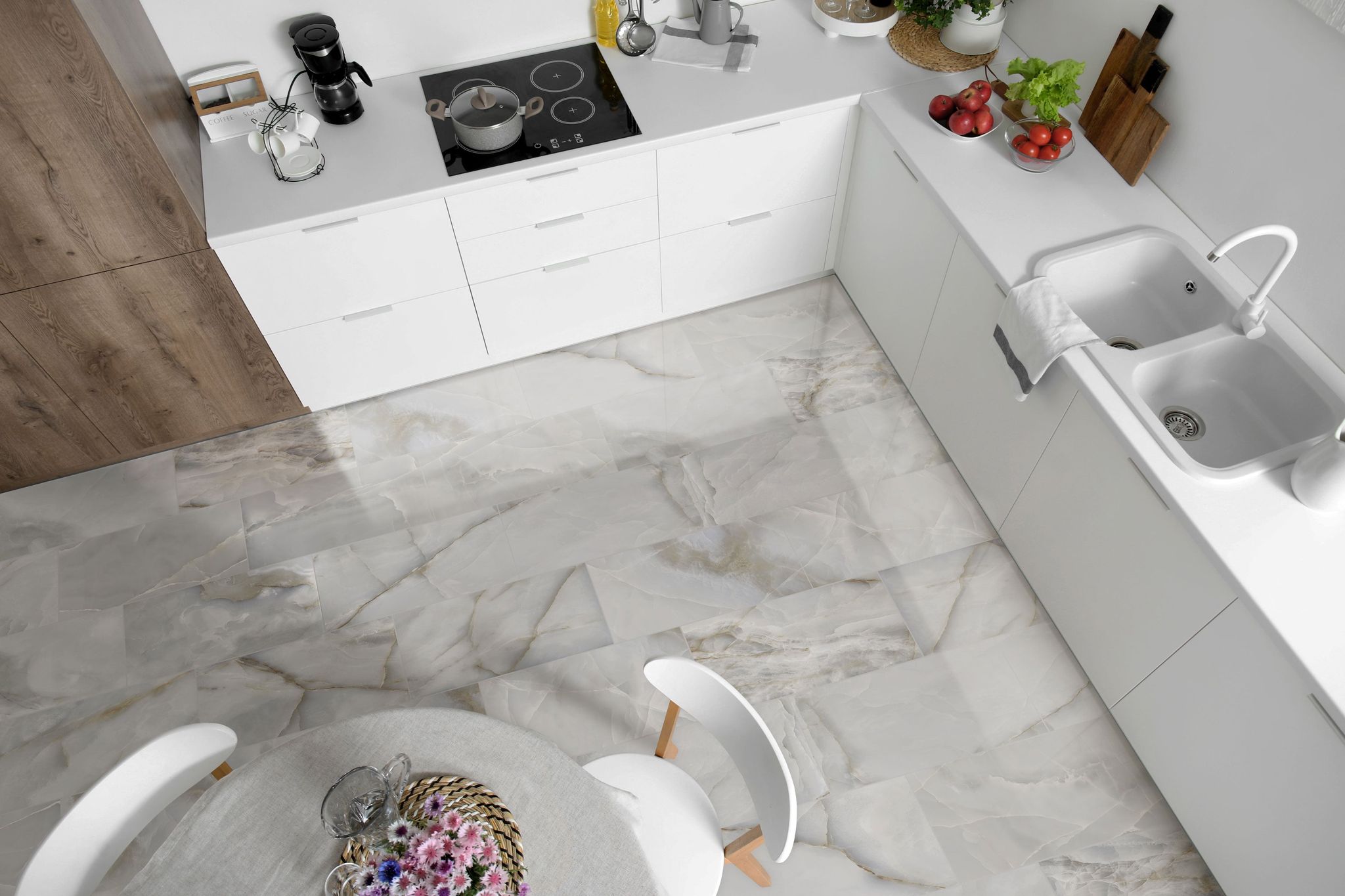 Romance Dark Grey2 | Qualis Ceramica | Luxury Tile and Vinyl at affordable prices