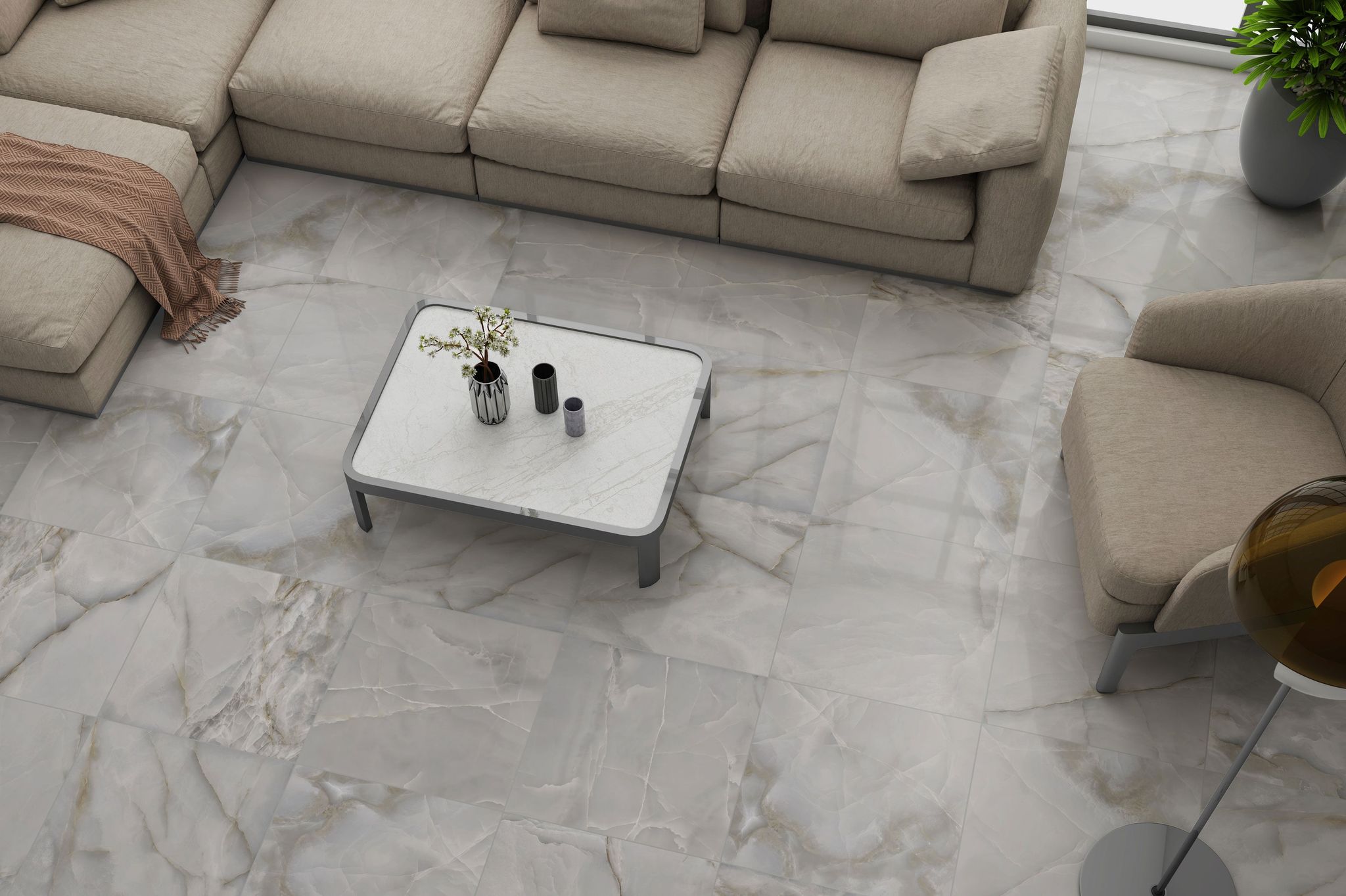 Romance Dark Grey3 | Qualis Ceramica | Luxury Tile and Vinyl at affordable prices