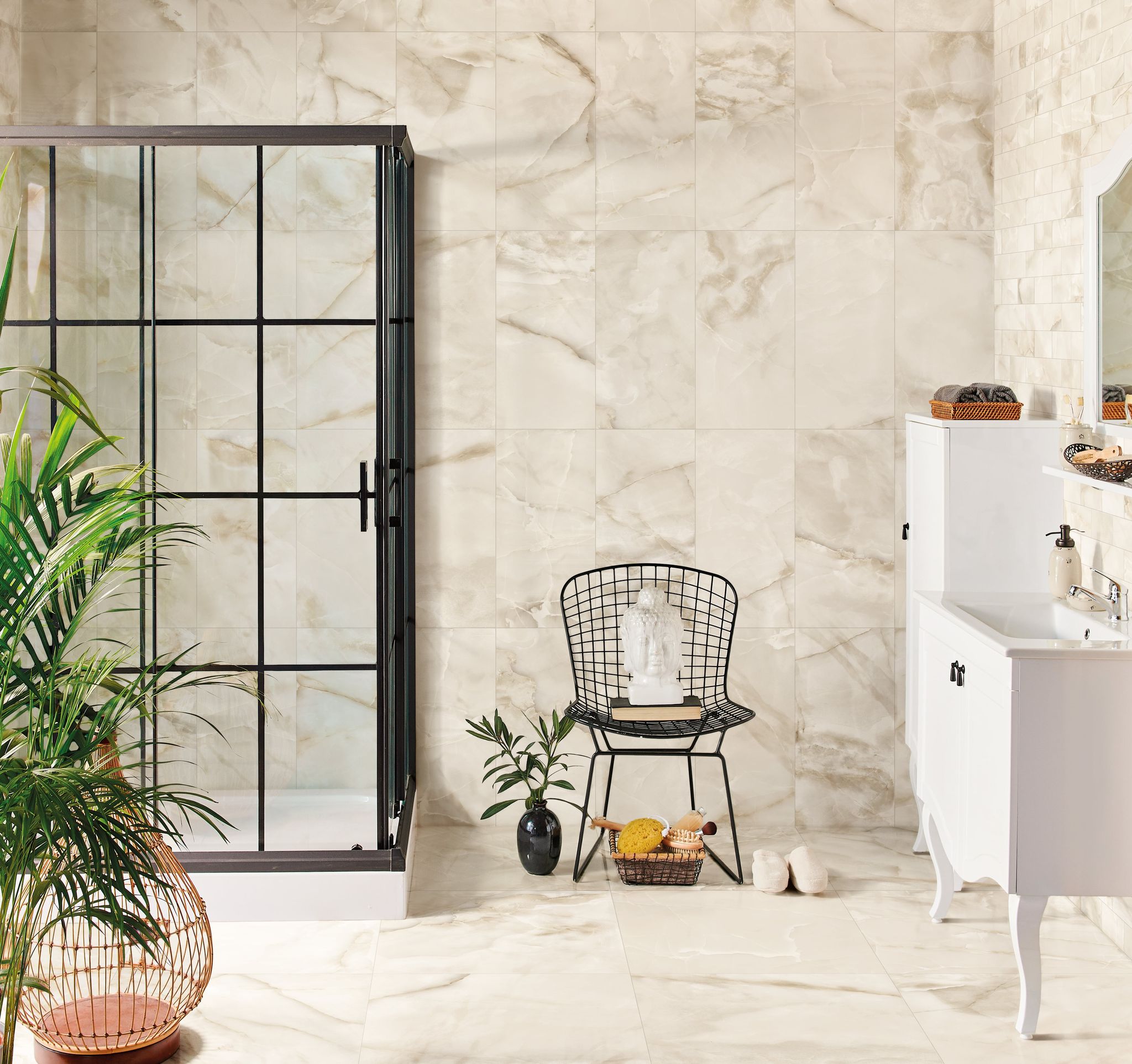 Romance Intrigue Ivory4 | Qualis Ceramica | Luxury Tile and Vinyl at affordable prices