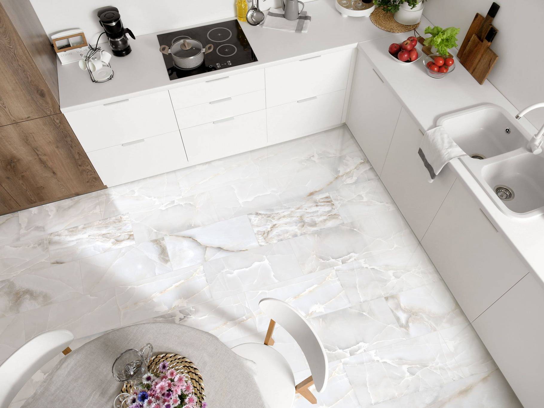 Romance Rendezvous White1 | Qualis Ceramica | Luxury Tile and Vinyl at affordable prices