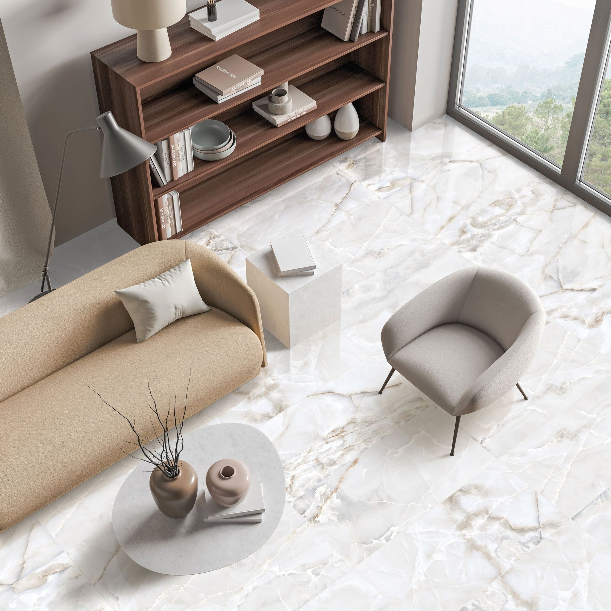 Romance Rendezvous White2 | Qualis Ceramica | Luxury Tile and Vinyl at affordable prices